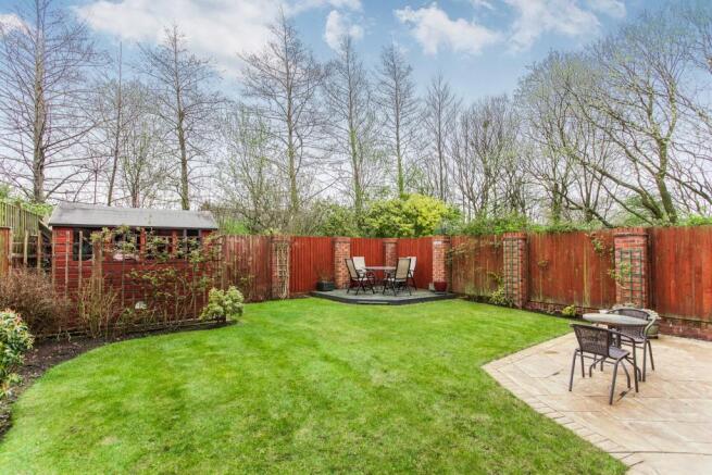 Rear garden