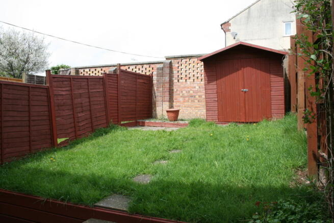 Rear garden