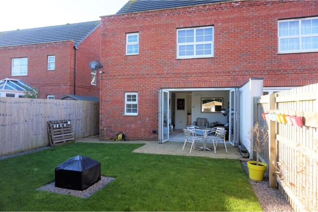 Rear garden