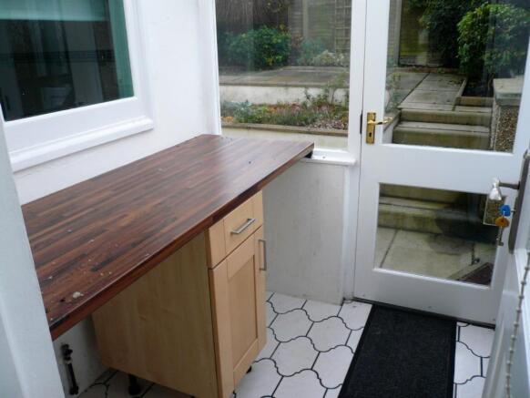 Rear Utility Porch
