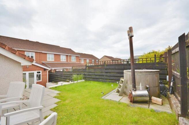 Rear garden