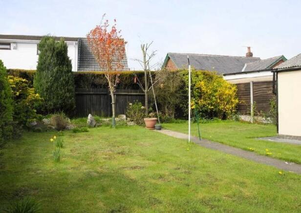 Rear Garden view