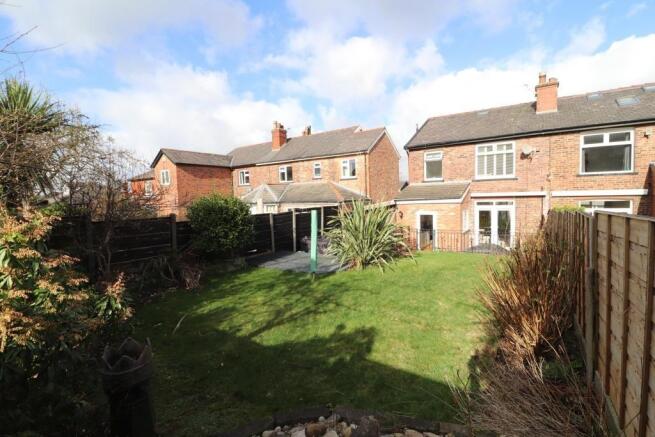 Rear garden