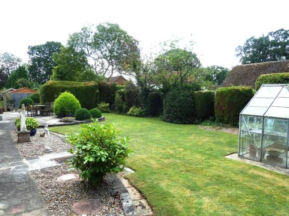 Rear garden