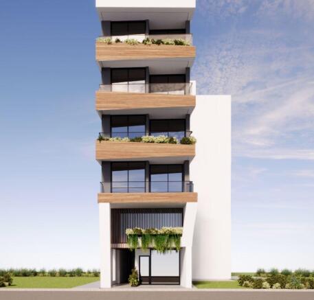 Front of Apartments