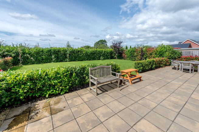 Rear garden