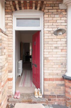 Front door and hall