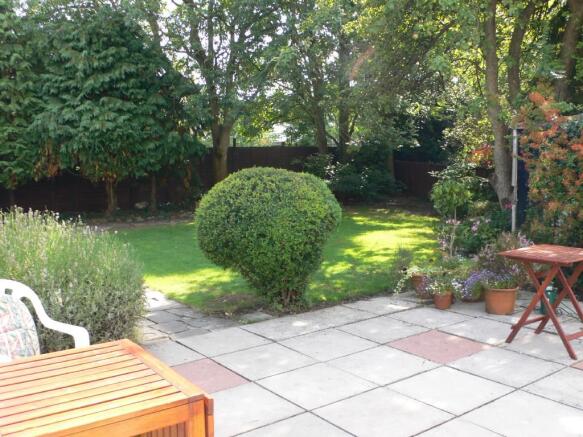 Rear Garden/Patio