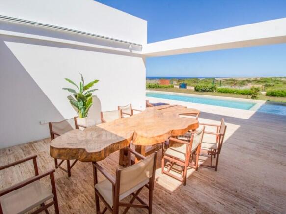 Brand new villa with sea views