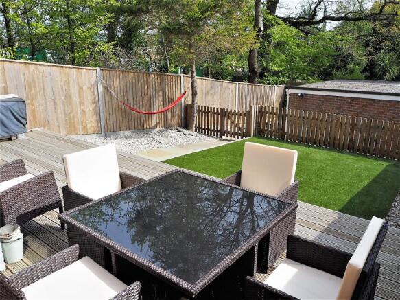 Rear garden