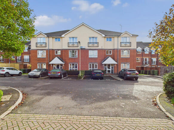 A spacious two bedroom top floor apartment