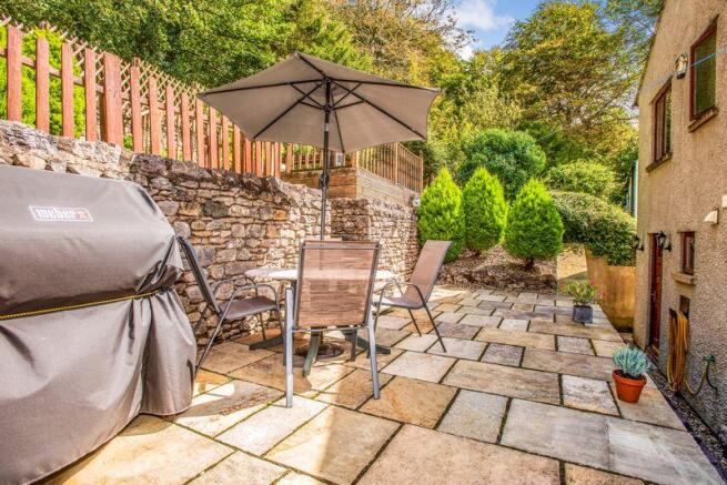 Rear patio