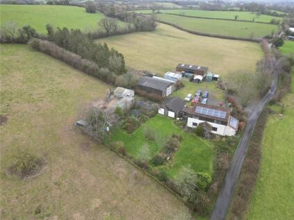 Farmhouse with substantial range of outbuildings and seven acres, Regil