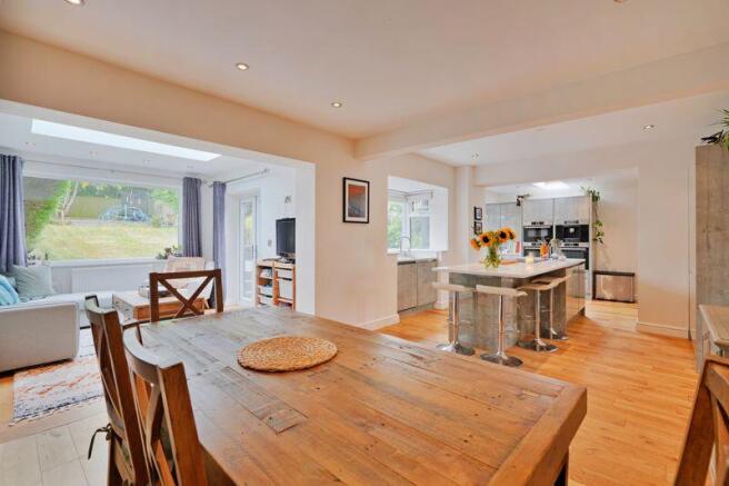 Open plan Kitchen/Dining/Family room