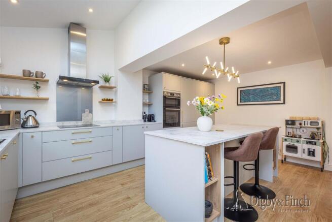 Open Plan Dining Living Kitchen
