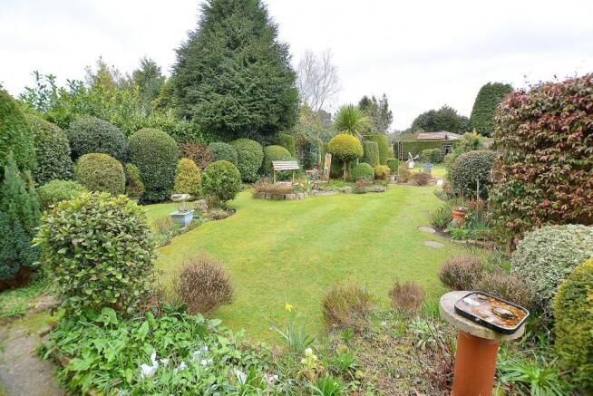 Rear garden