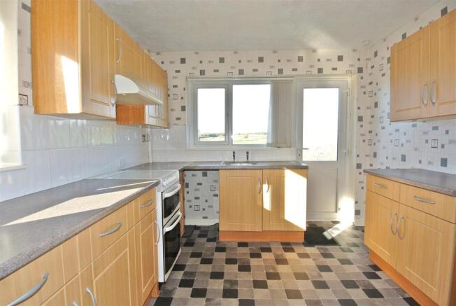 The stylish beech kitchen