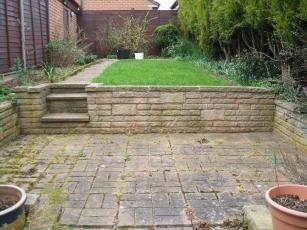 Rear garden
