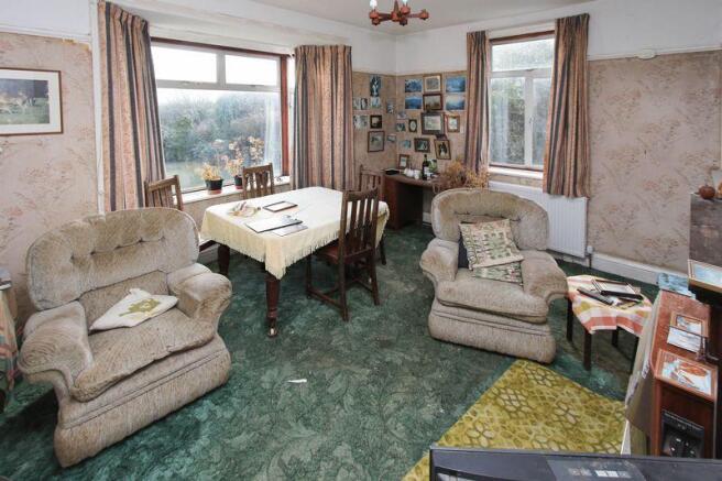 The dining room