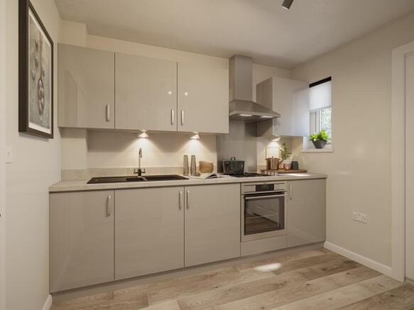 David Wilson Homes Popley Kitchen