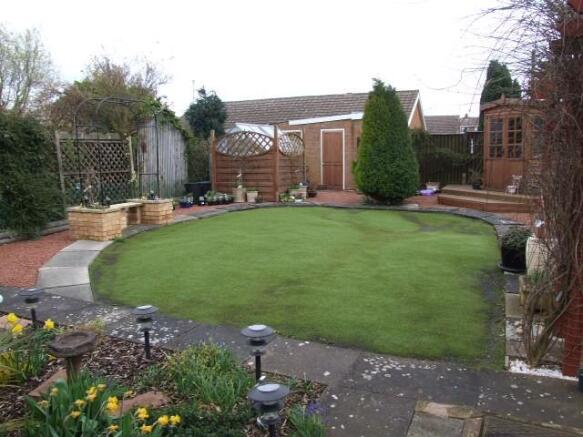 Rear garden