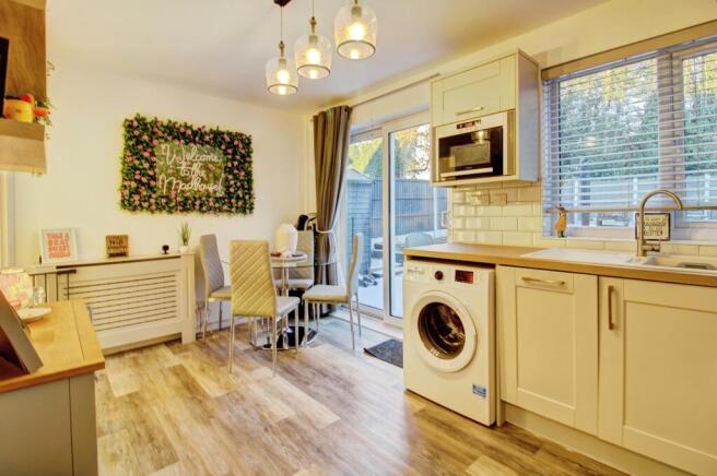 Kitchen with Dining (alt view)