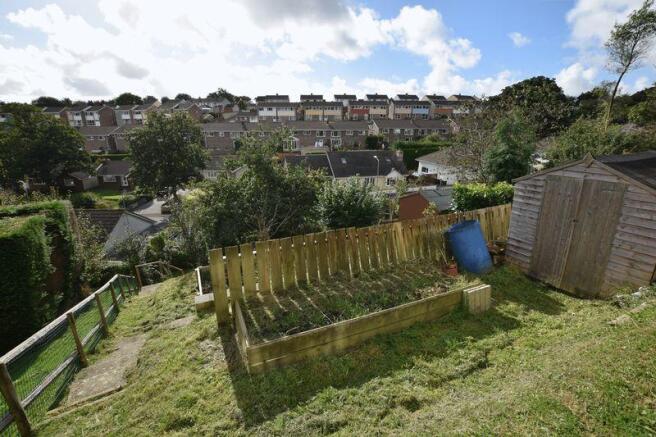 Rear garden an...