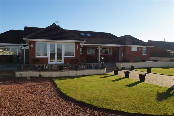 Rear of property