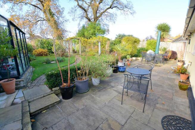 Rear garden