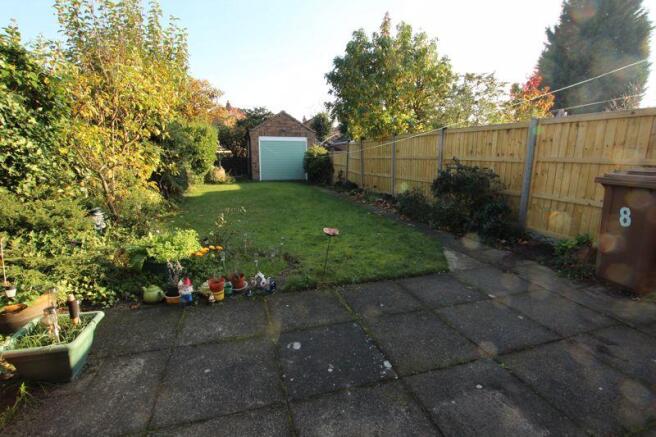 Rear garden