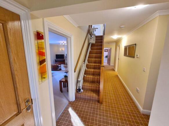Stairs to first floor