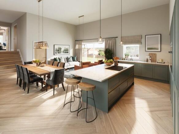 E.g. Kitchen/dining