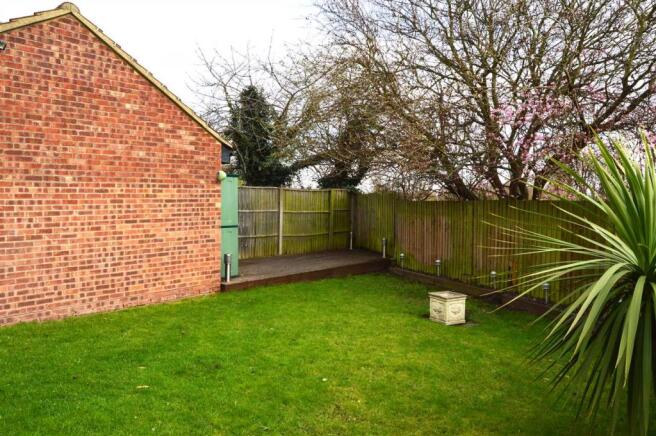 Rear garden