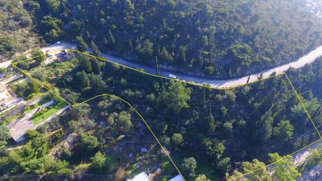 Aerial view & border