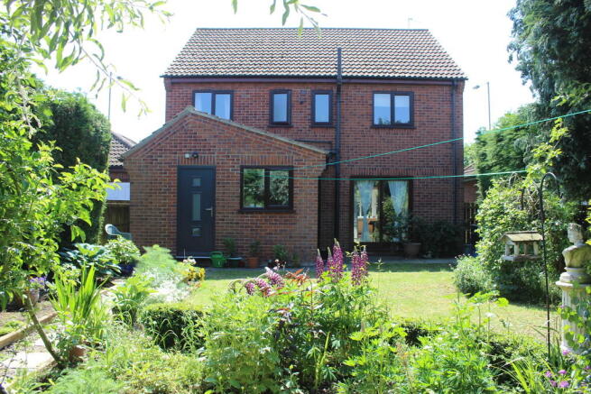 rear of house
