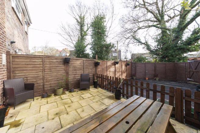 Rear garden