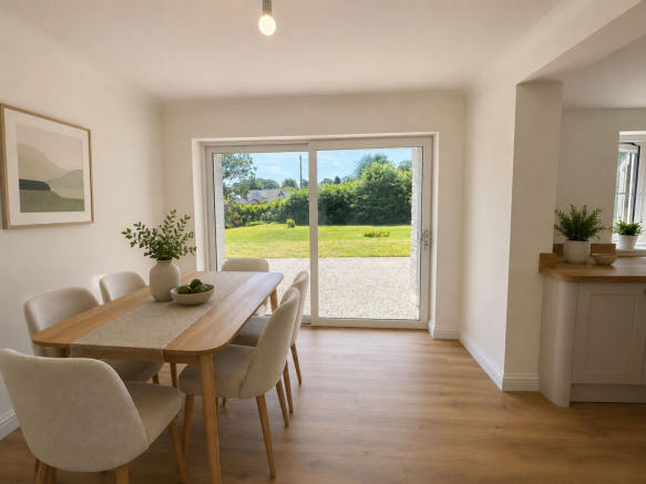Dining Room - Virtually staged
