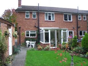 Rear of Property