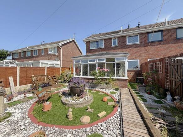 Rear of Property