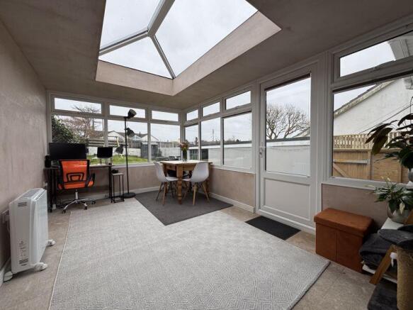 Recently added sun room