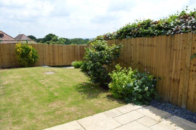 Rear garden