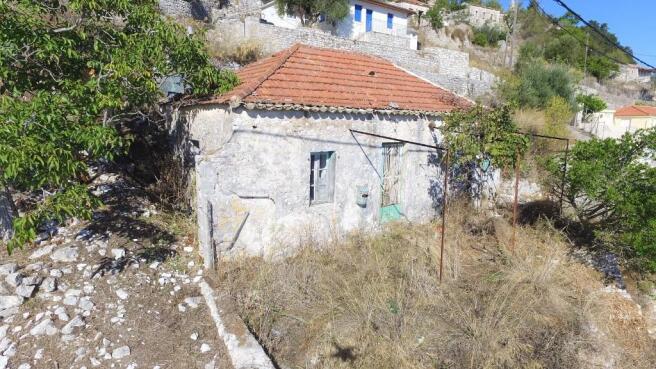 Aerial view of house