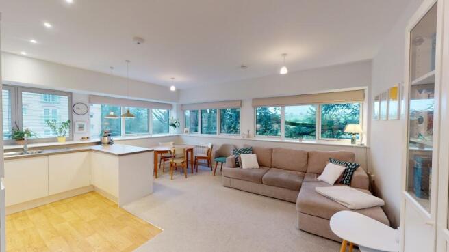 Open Plan Kitchen Living Area