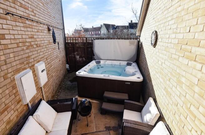 Hot Tub Area.