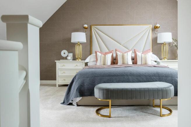 Impressive main bedroom