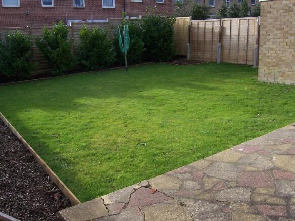 rear garden x 2