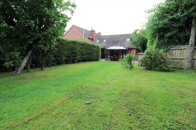 Rear garden
