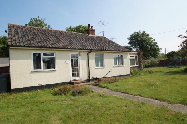 Front of bungalow