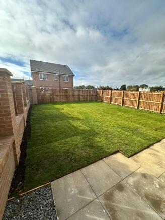 Rear of Property