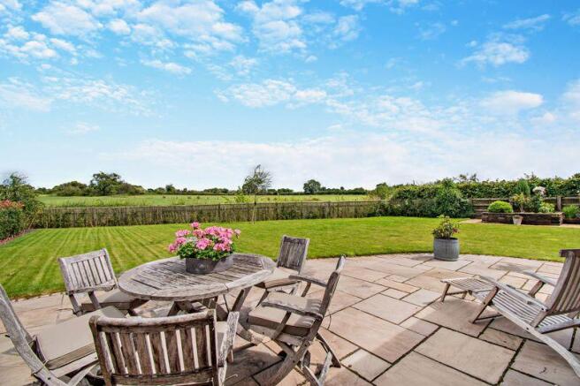 Patio and garden